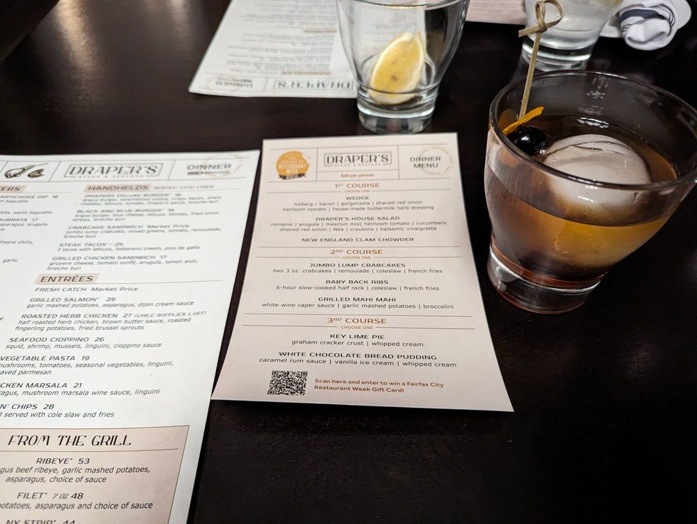 Draper’s Steak & Seafood