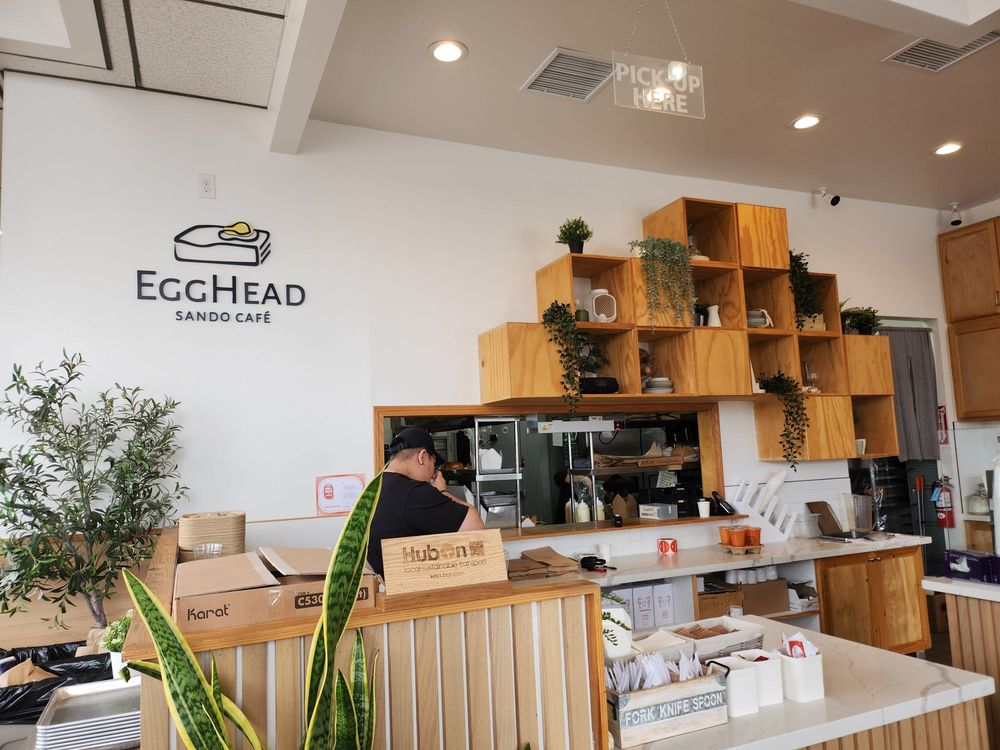 Egghead Sando Cafe Santa Clara