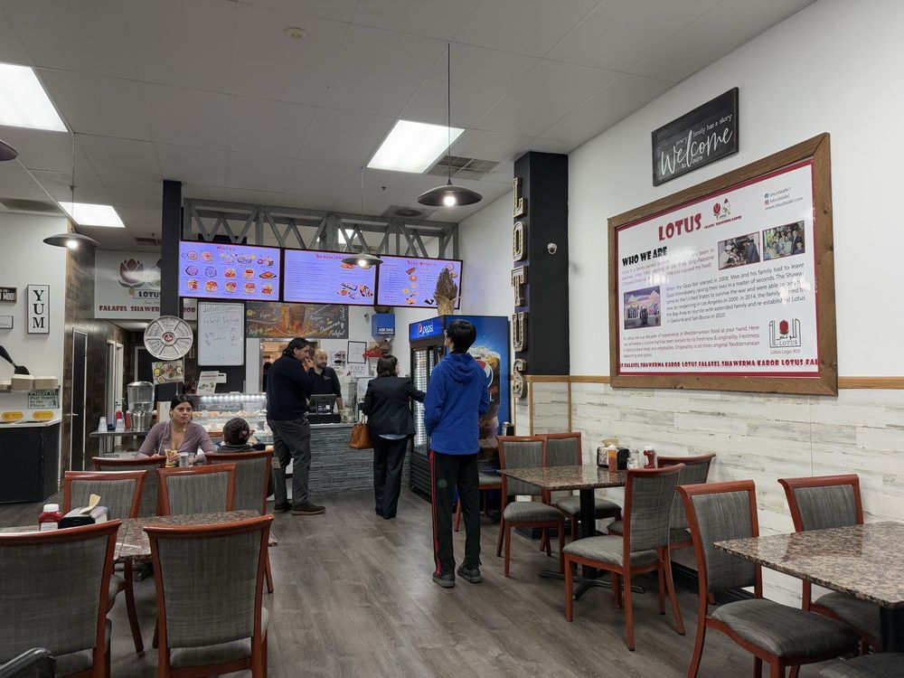 Lotus Falafel and Shawerma-San Bruno