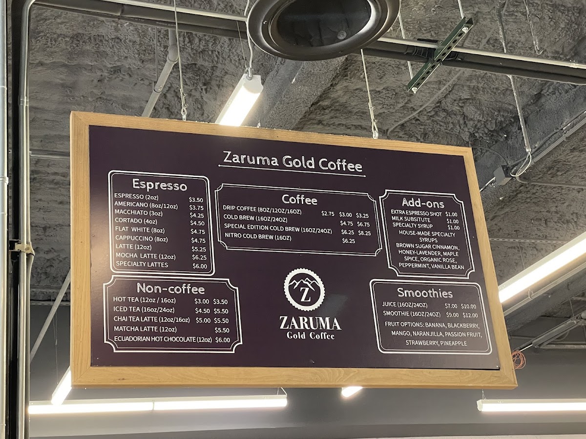 Zaruma Gold Coffee
